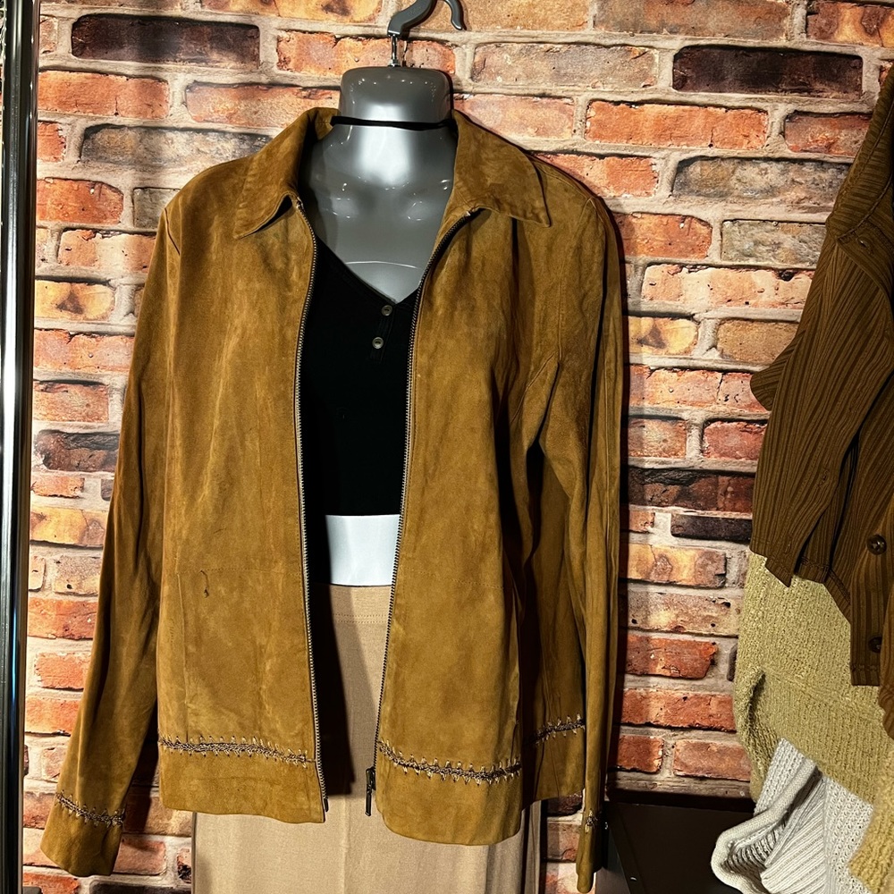 Vintage Harold’s Western Style Suede Jacket
